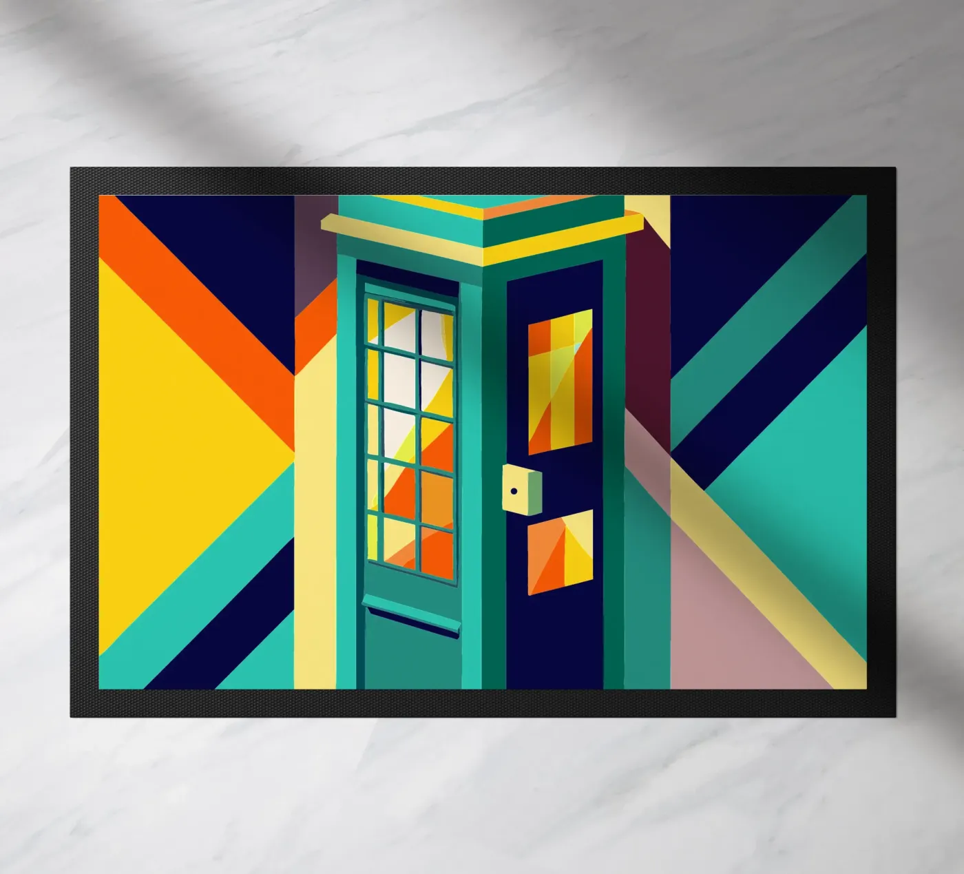 phone booth vector paillasson de zaidza