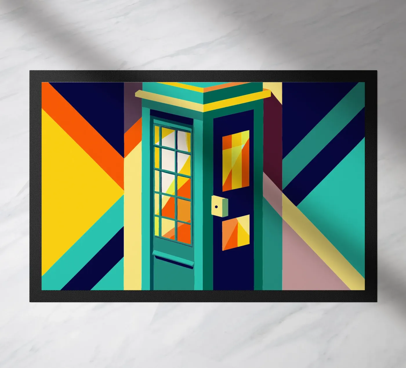 telefooncel vector deurmat van zaidza
