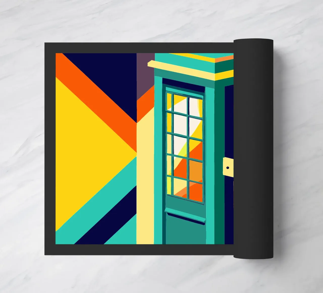 telefooncel vector deurmat van zaidza