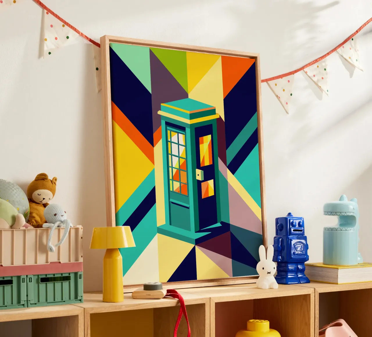 telefooncel vector canvas met Baklijst van zaidza