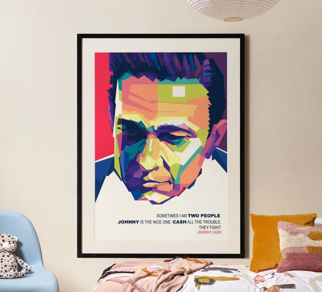 Citations de Johnny Cash poster de Alkahfsmart