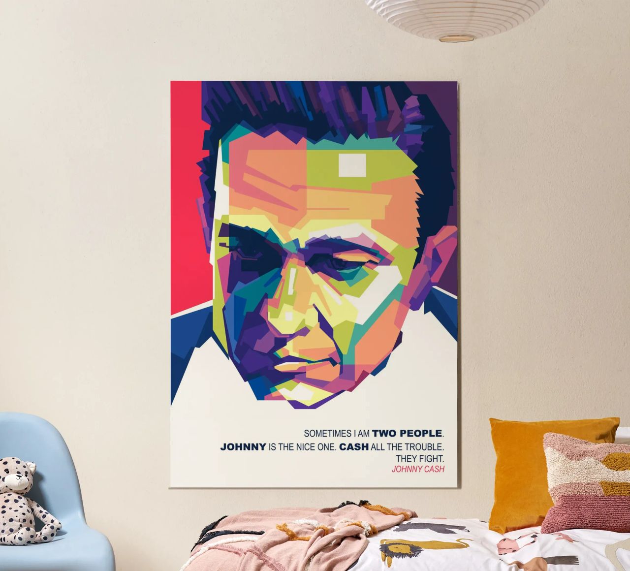 Citations de Johnny Cash poster de Alkahfsmart