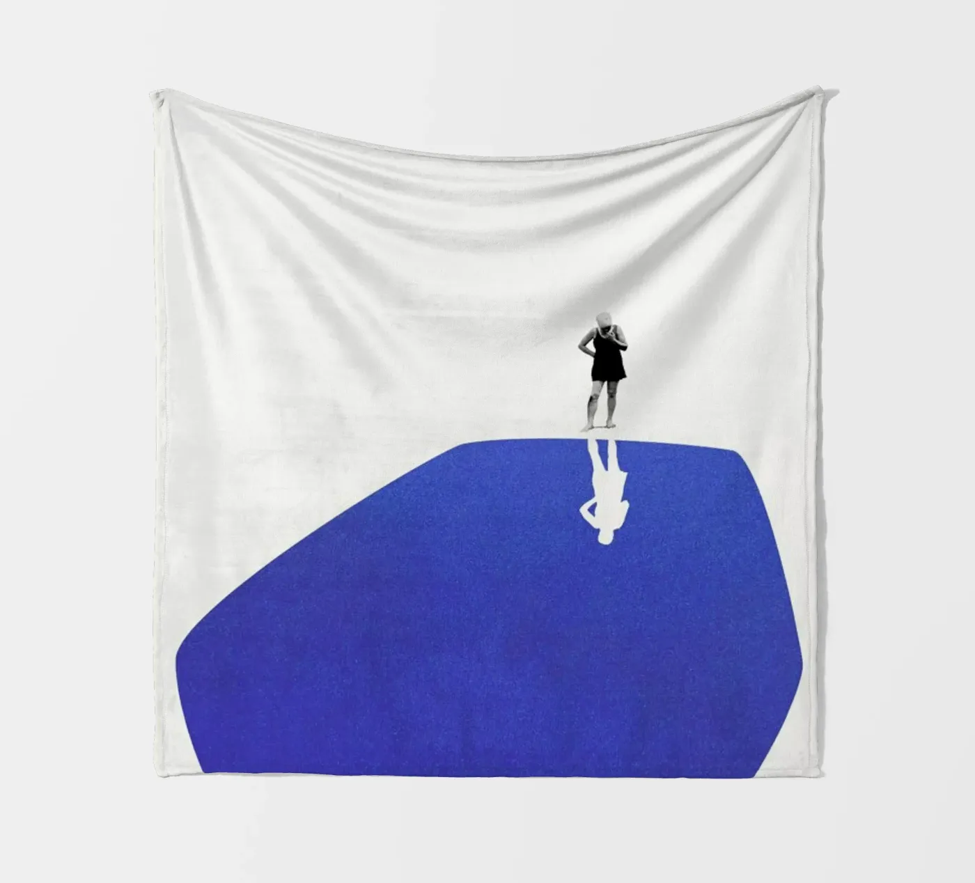 Self Reflection fleece blanket by Maarten Léon