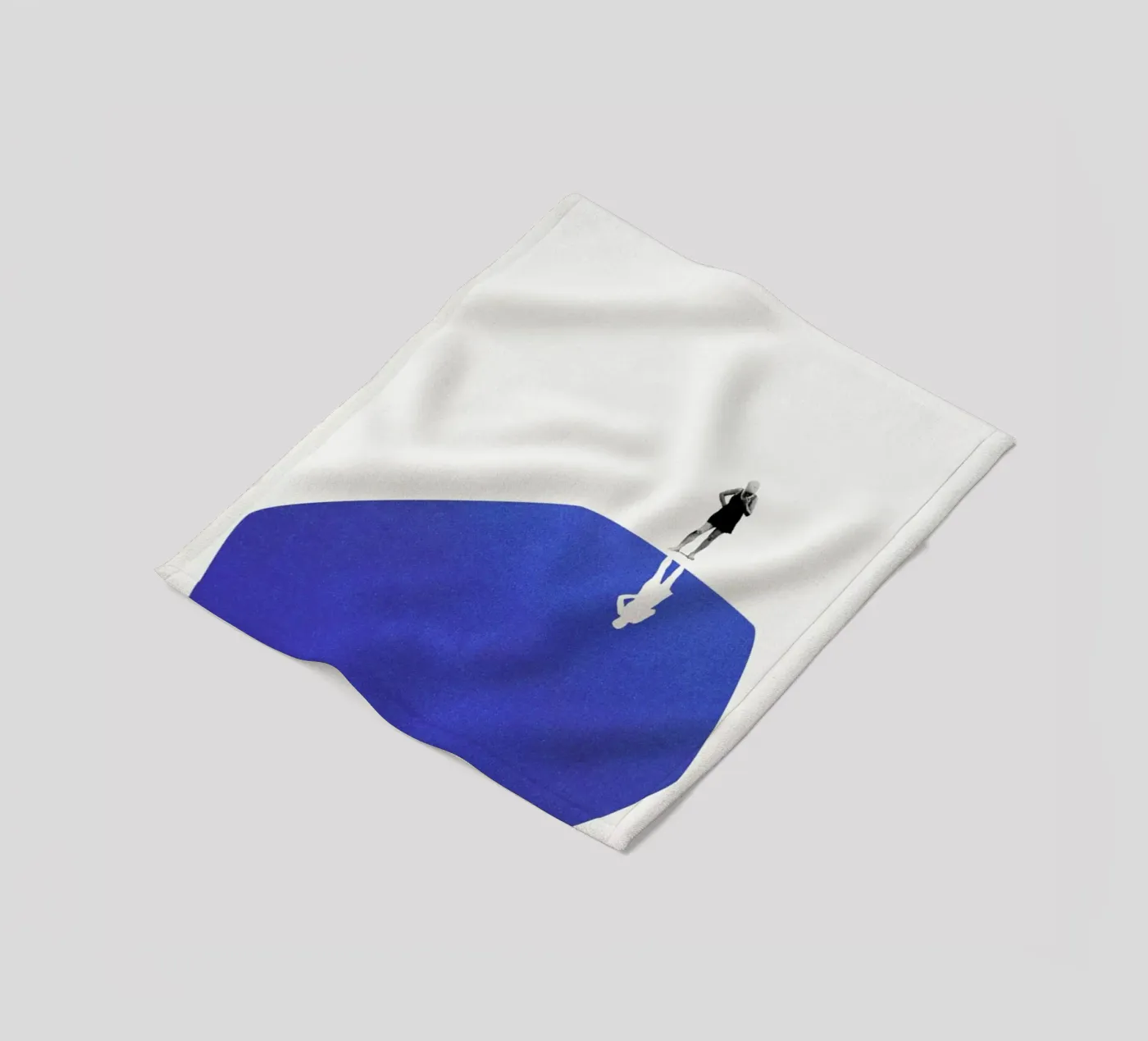 Self Reflection coperta in pile da Maarten Léon