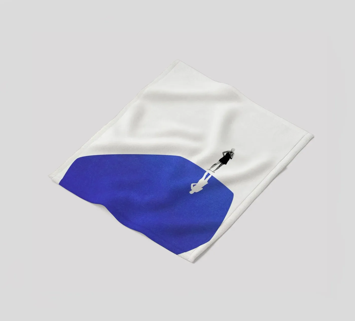Self Reflection fleece blanket by Maarten Léon