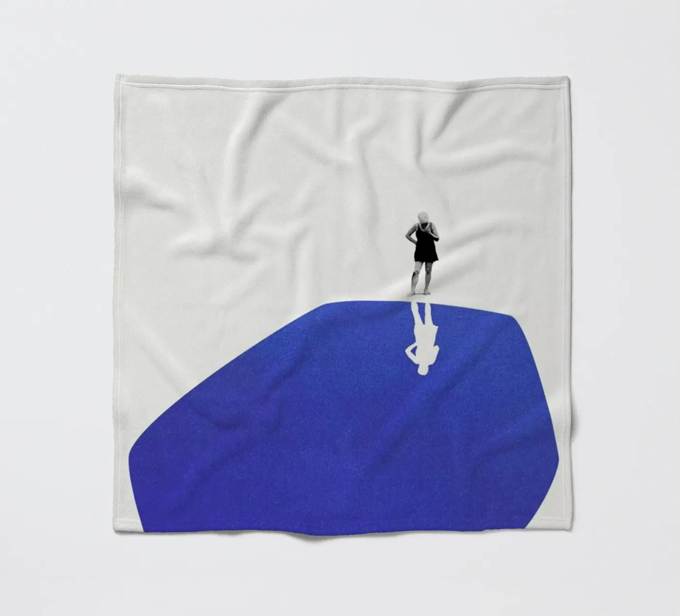 Self Reflection fleece blanket by Maarten Léon