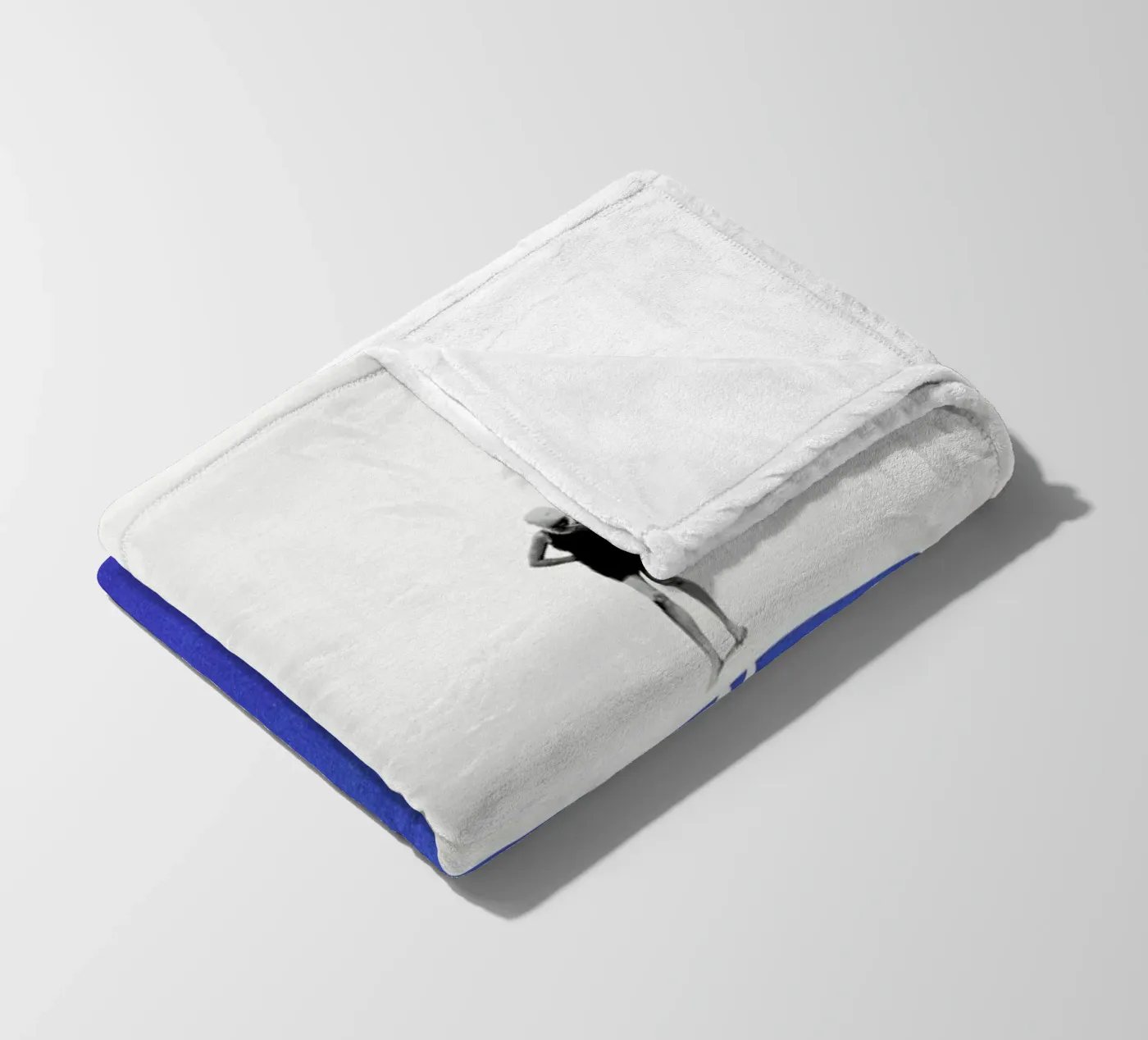 Self Reflection fleece blanket by Maarten Léon