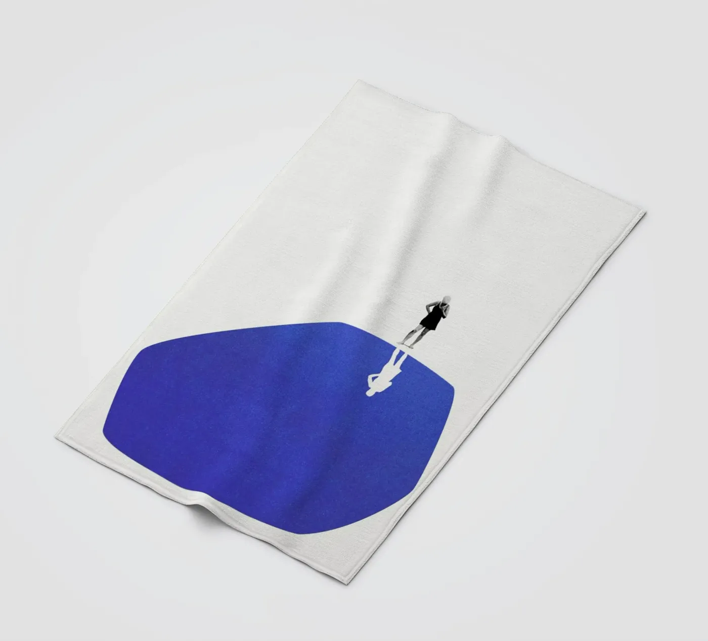 Self Reflection fleece blanket by Maarten Léon
