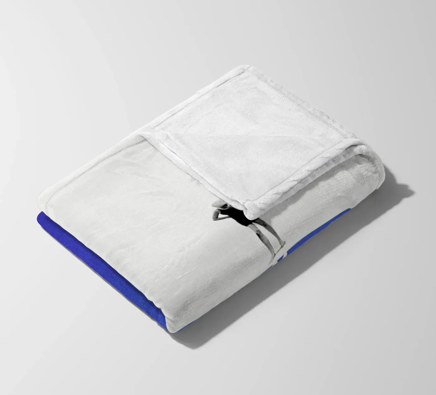 Self Reflection fleece blanket by Maarten Léon