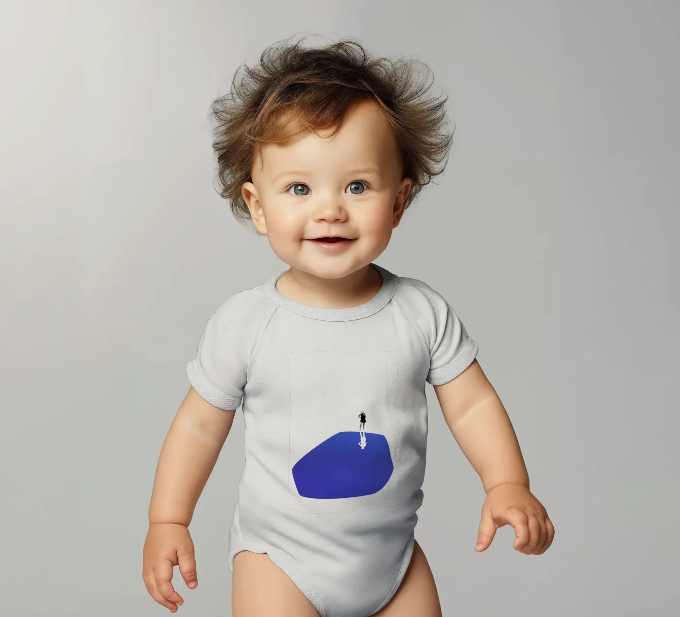 Self Reflection Kurzarm Babybody von Maarten Léon