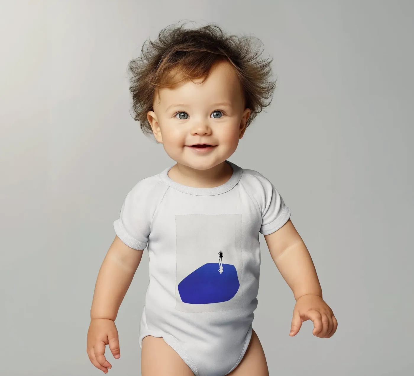 Self Reflection Kurzarm Babybody von Maarten Léon