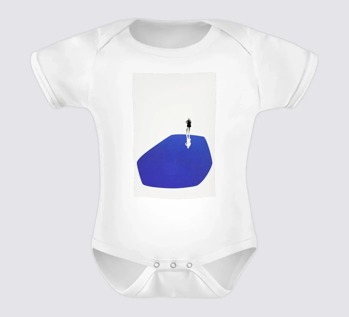 Self Reflection Kurzarm Babybody von Maarten Léon