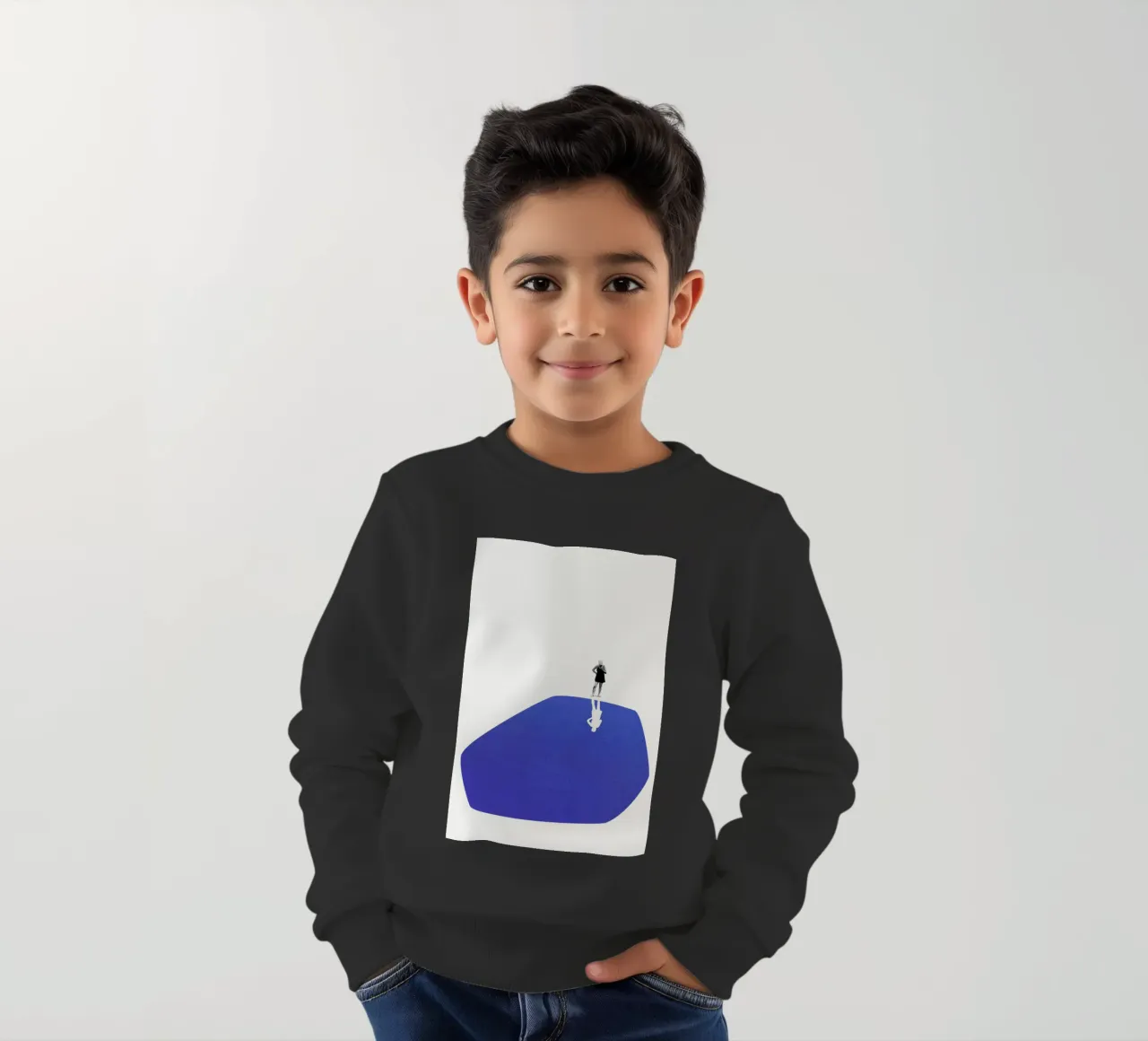 Self Reflection felpa bambino da Maarten Léon