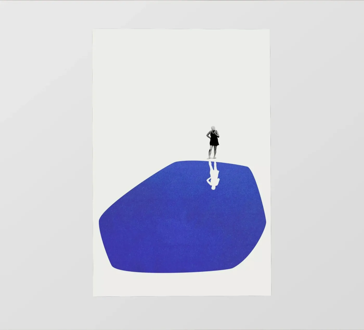 Self Reflection backlit folie van Maarten Léon