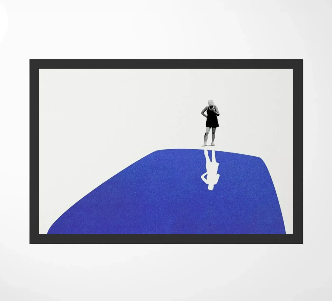 Self Reflection deurmat van Maarten Léon