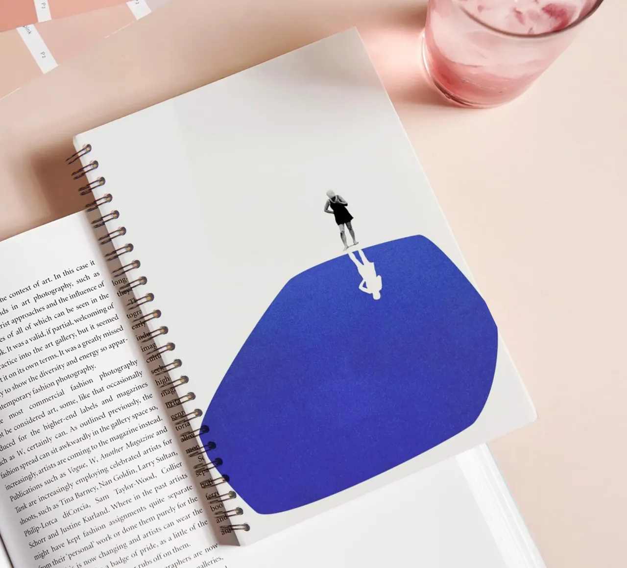 Self Reflection spiral notebook by Maarten Léon