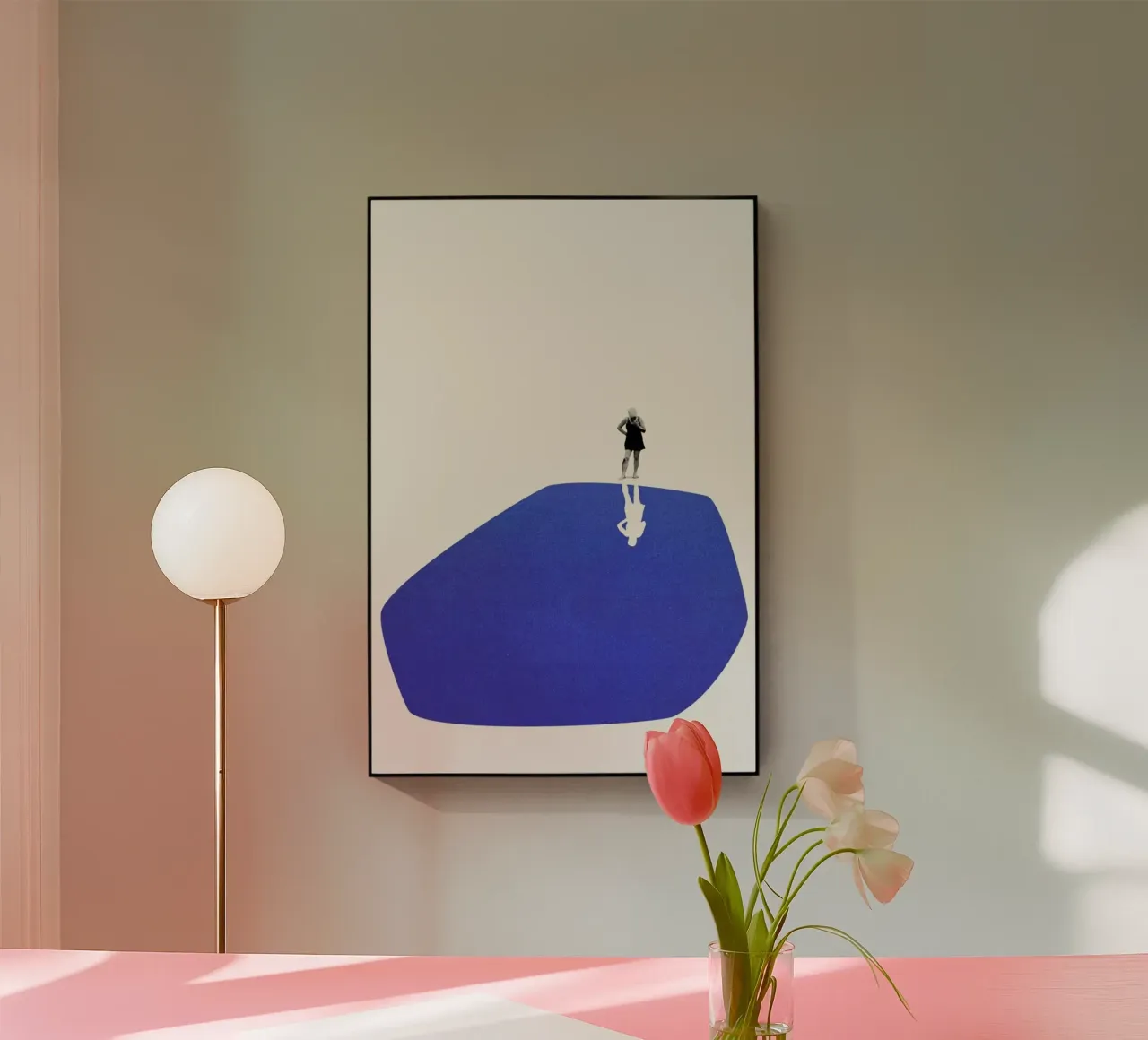 Self Reflection plexiglass da Maarten Léon