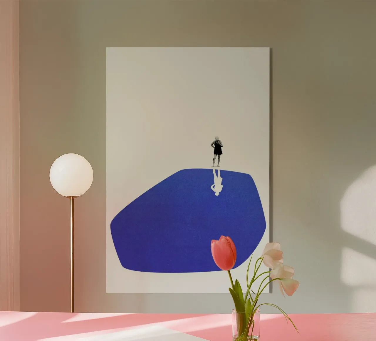 Self Reflection plexiglass da Maarten Léon