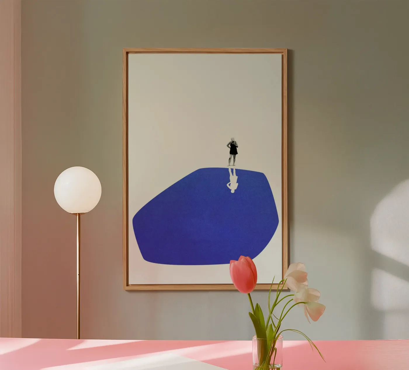 Self Reflection forex plate by Maarten Léon
