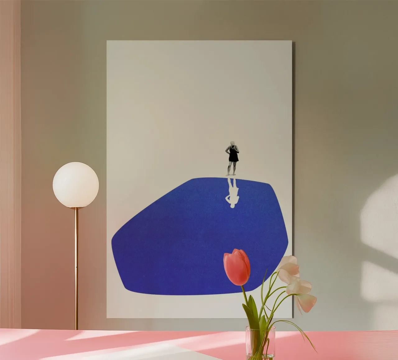 Self Reflection forex plate by Maarten Léon