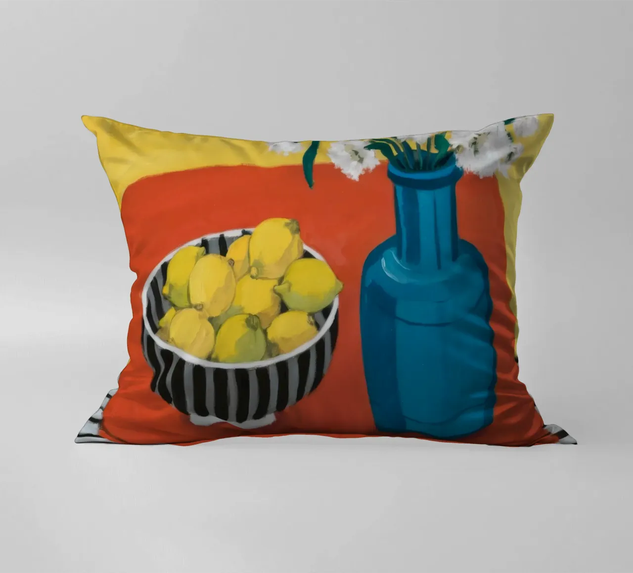 Ruby Table Stillness decorative cushion by Dawn Light