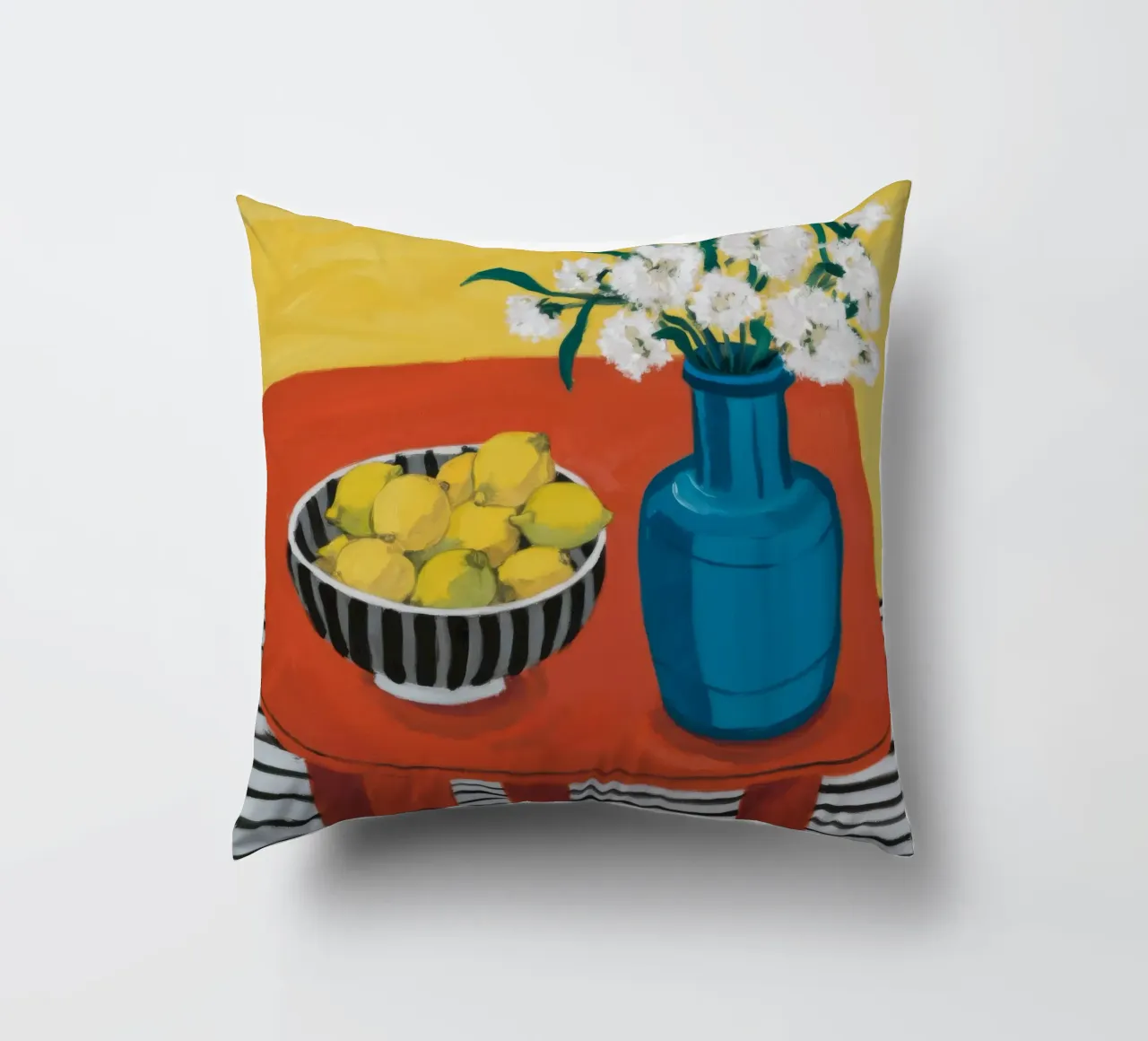 Ruby Table Stillness decorative cushion by Dawn Light