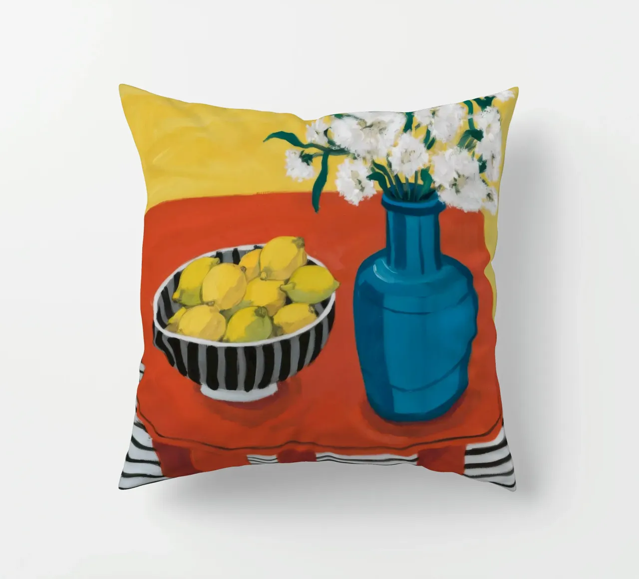 Ruby Table Stillness decorative cushion by Dawn Light