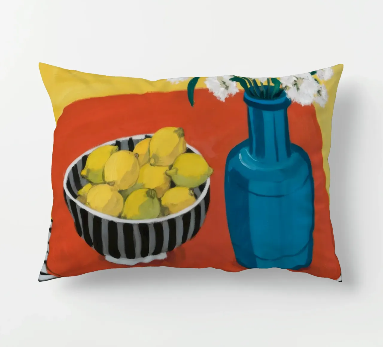Ruby Table Stillness decorative cushion by Dawn Light
