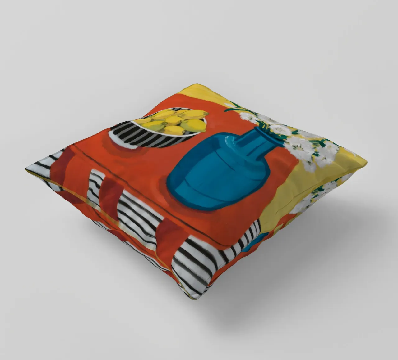 Ruby Table Stillness decorative cushion by Dawn Light