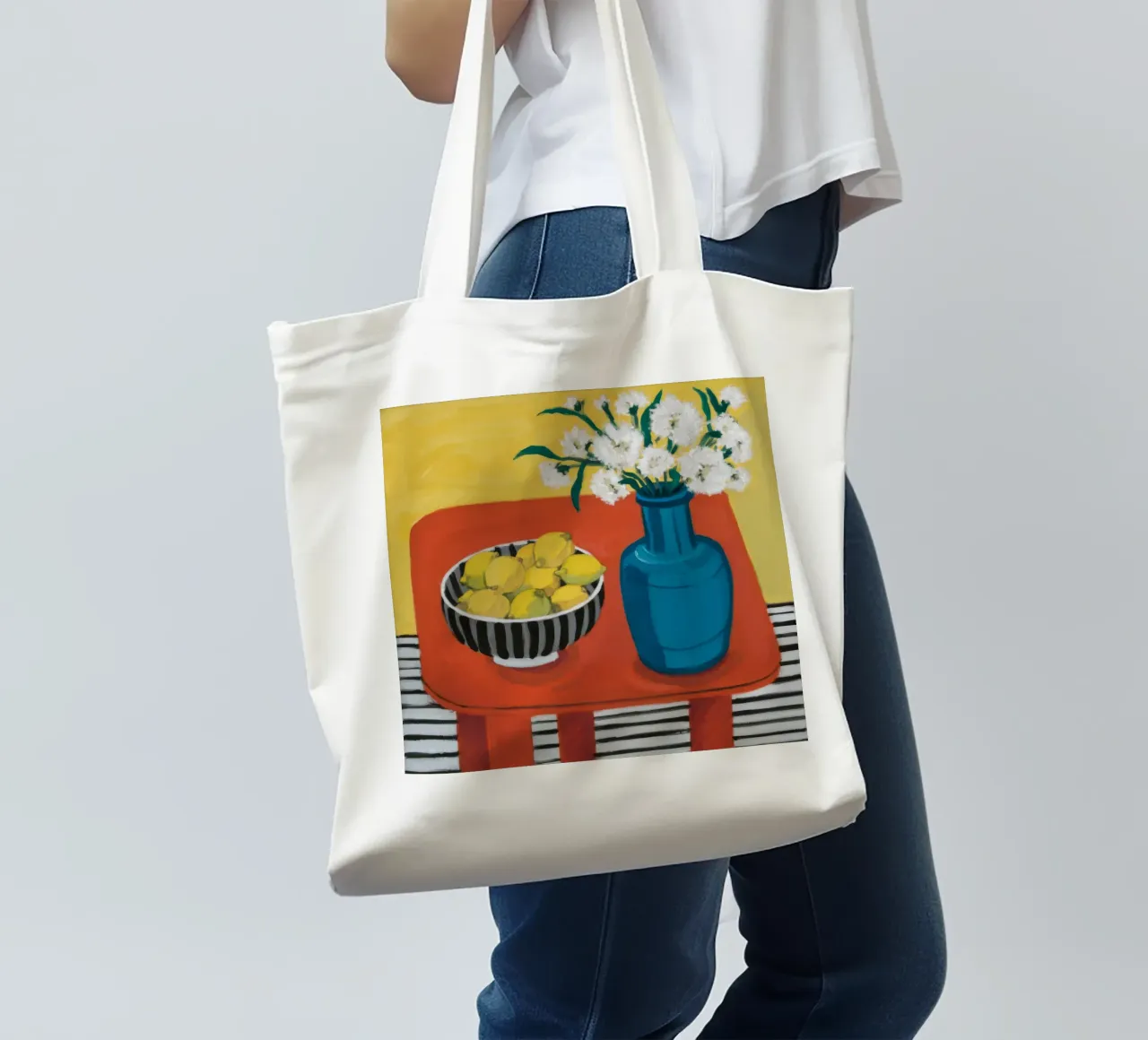 Ruby Table Stillness tote bag by Dawn Light