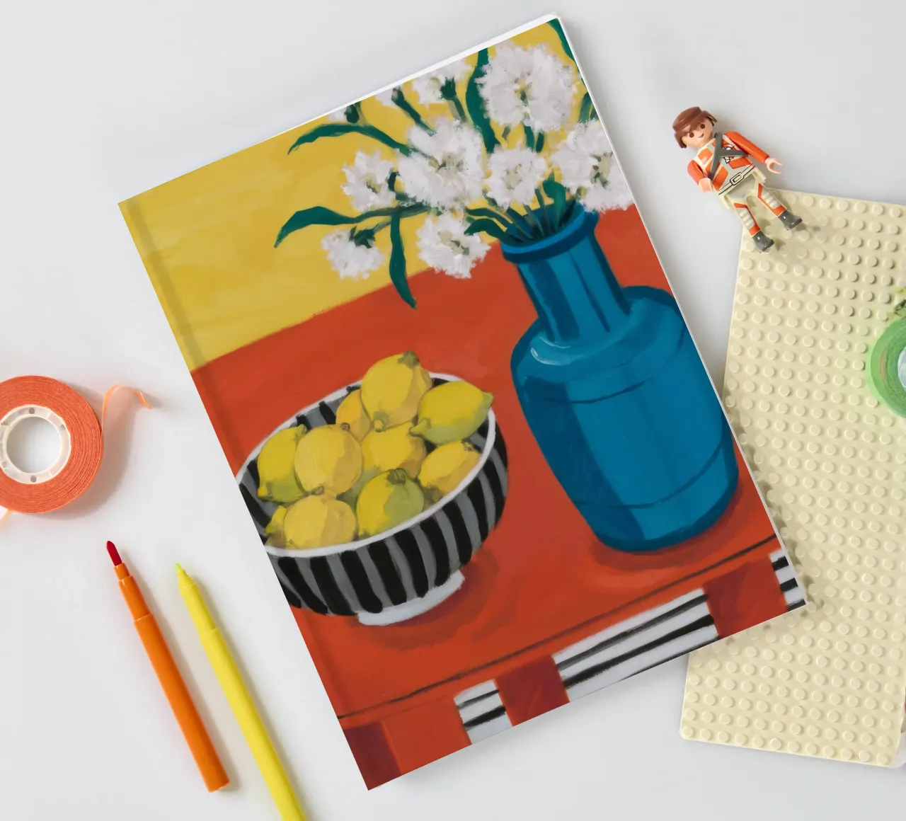 Ruby Table Stillness notebook by Dawn Light