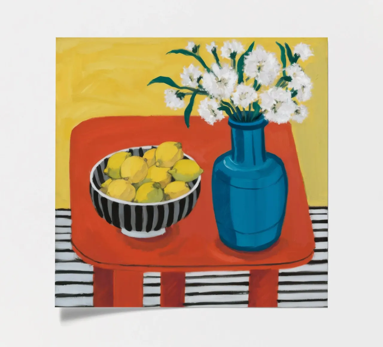 Ruby Table Stillness sticker sheet by Dawn Light