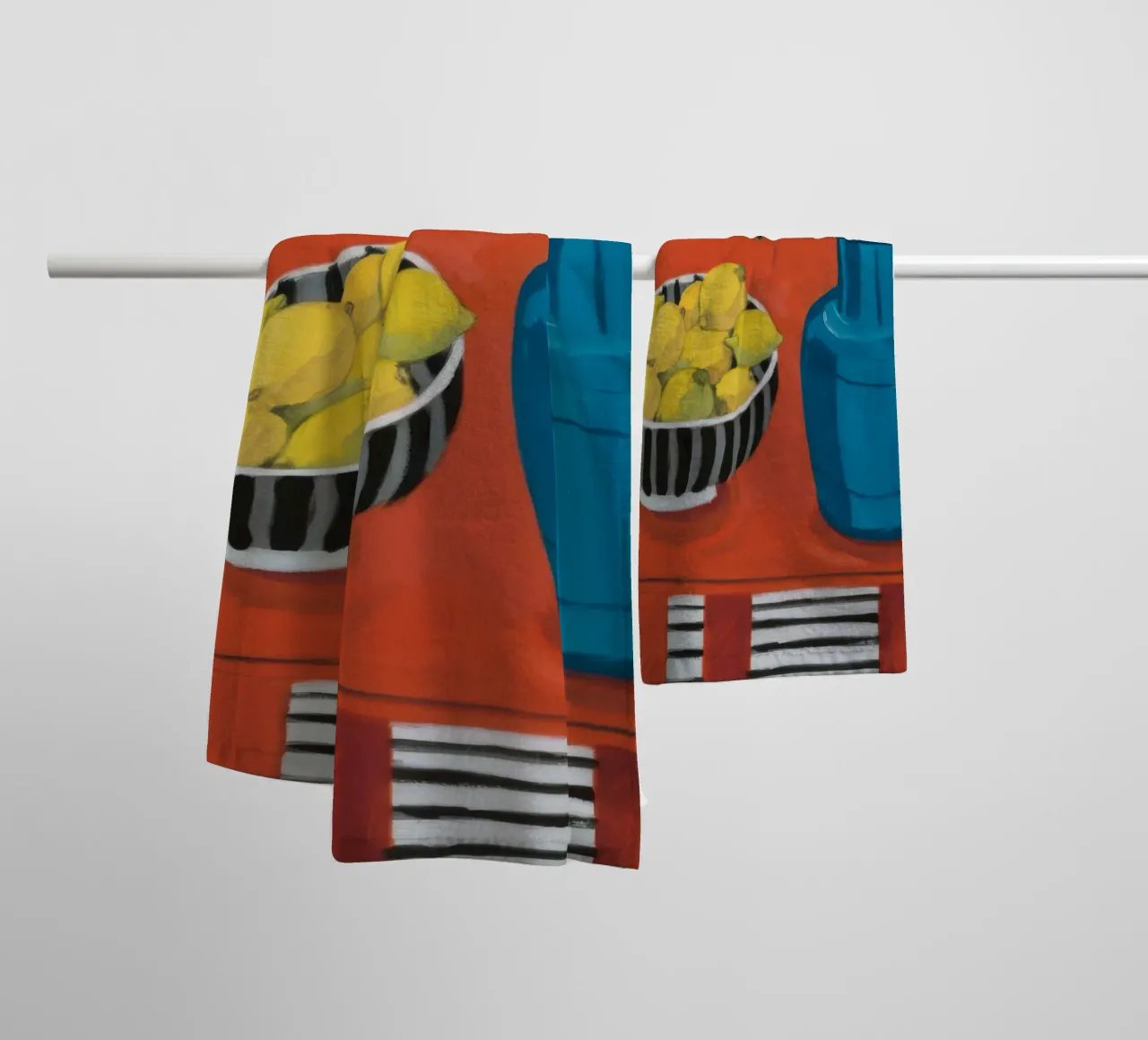 Ruby Table Stillness towel by Dawn Light