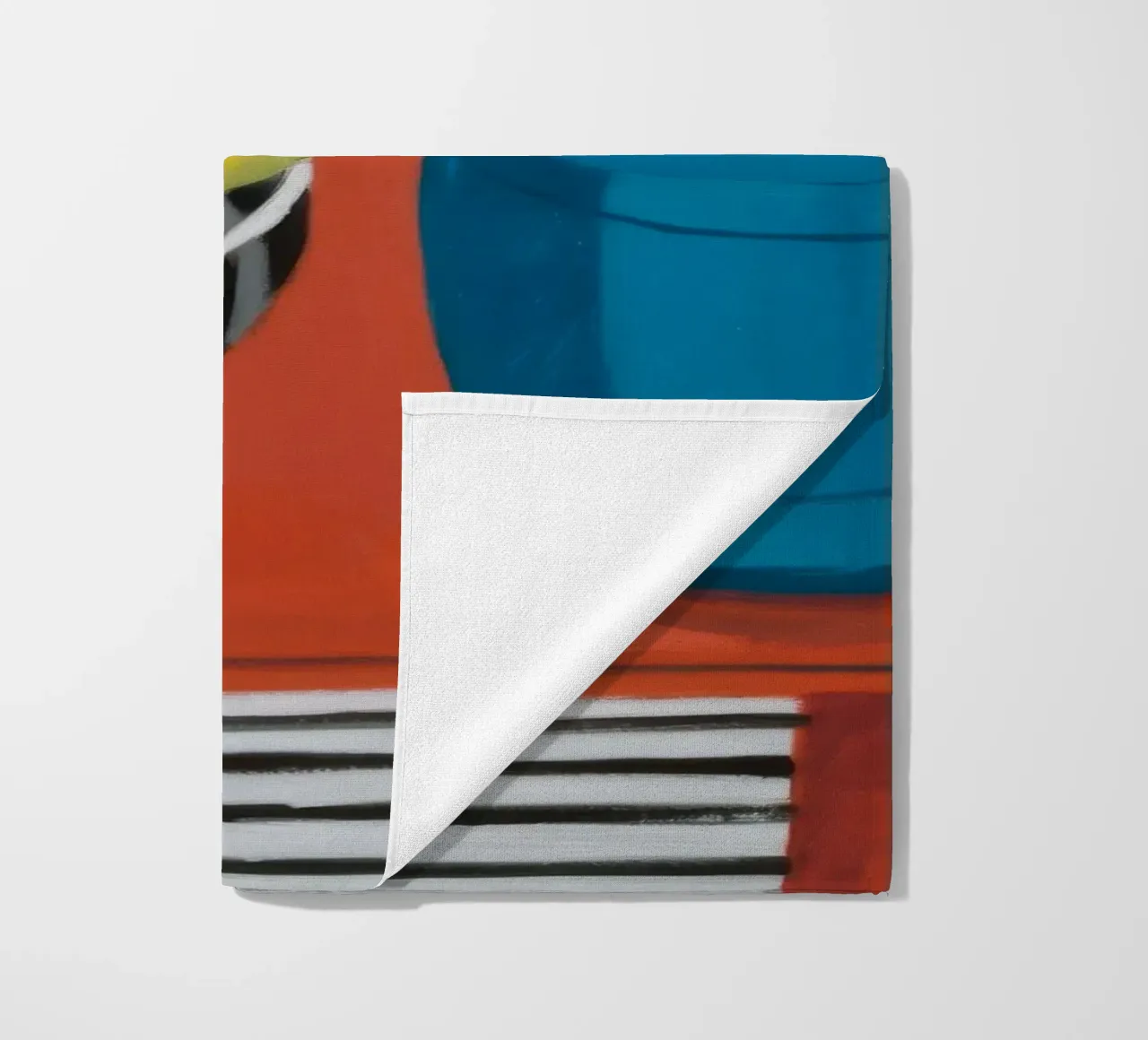 Ruby Table Stillness beach towel by Dawn Light