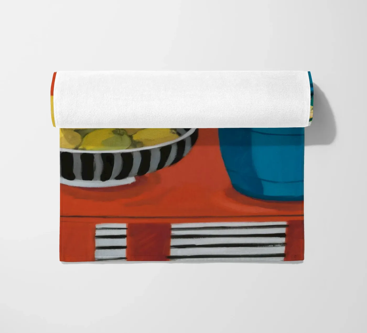 La table de rubis reste immobile serviette de plage de Dawn Light