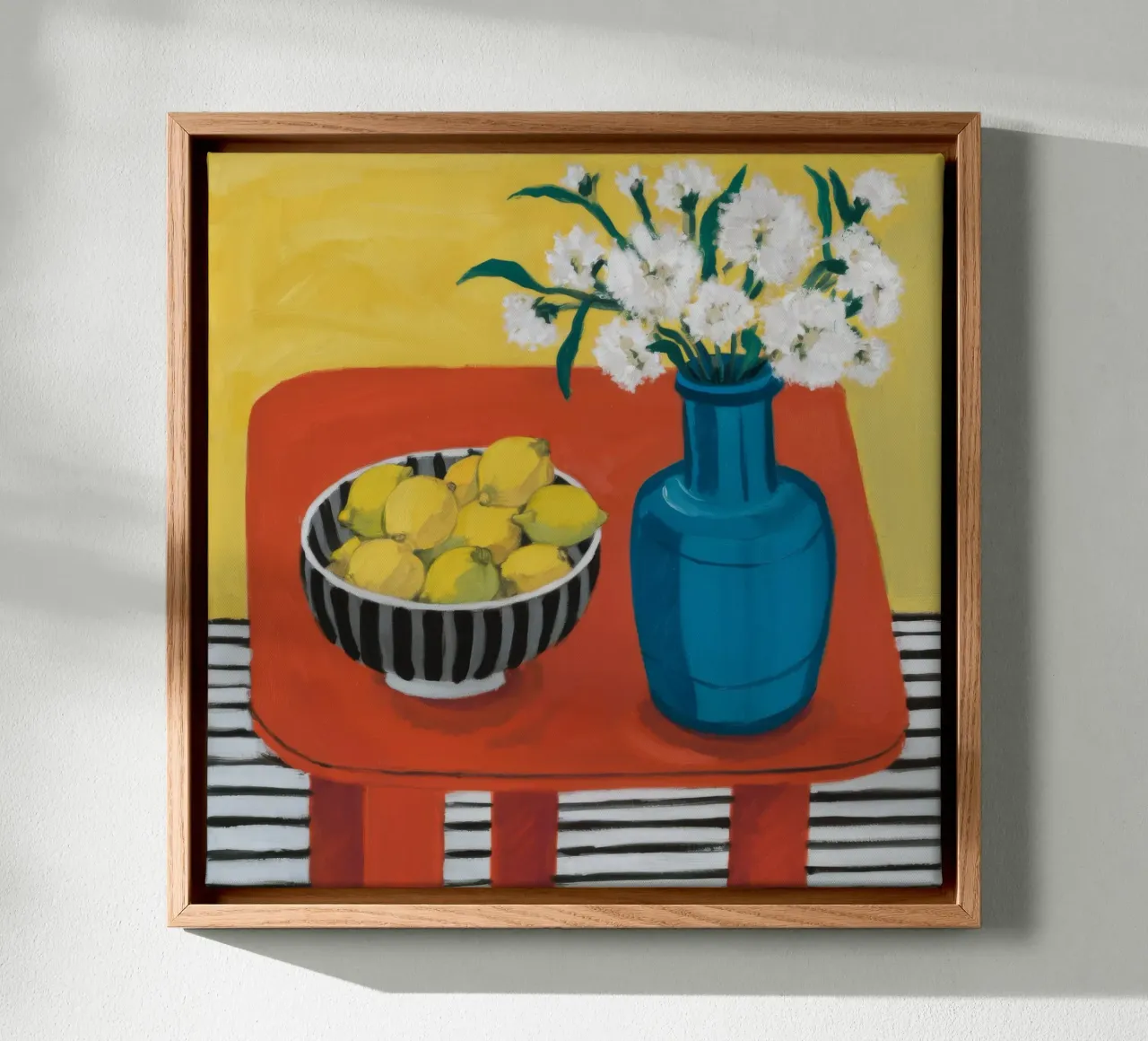 Ruby Table Stillness canvas by Dawn Light