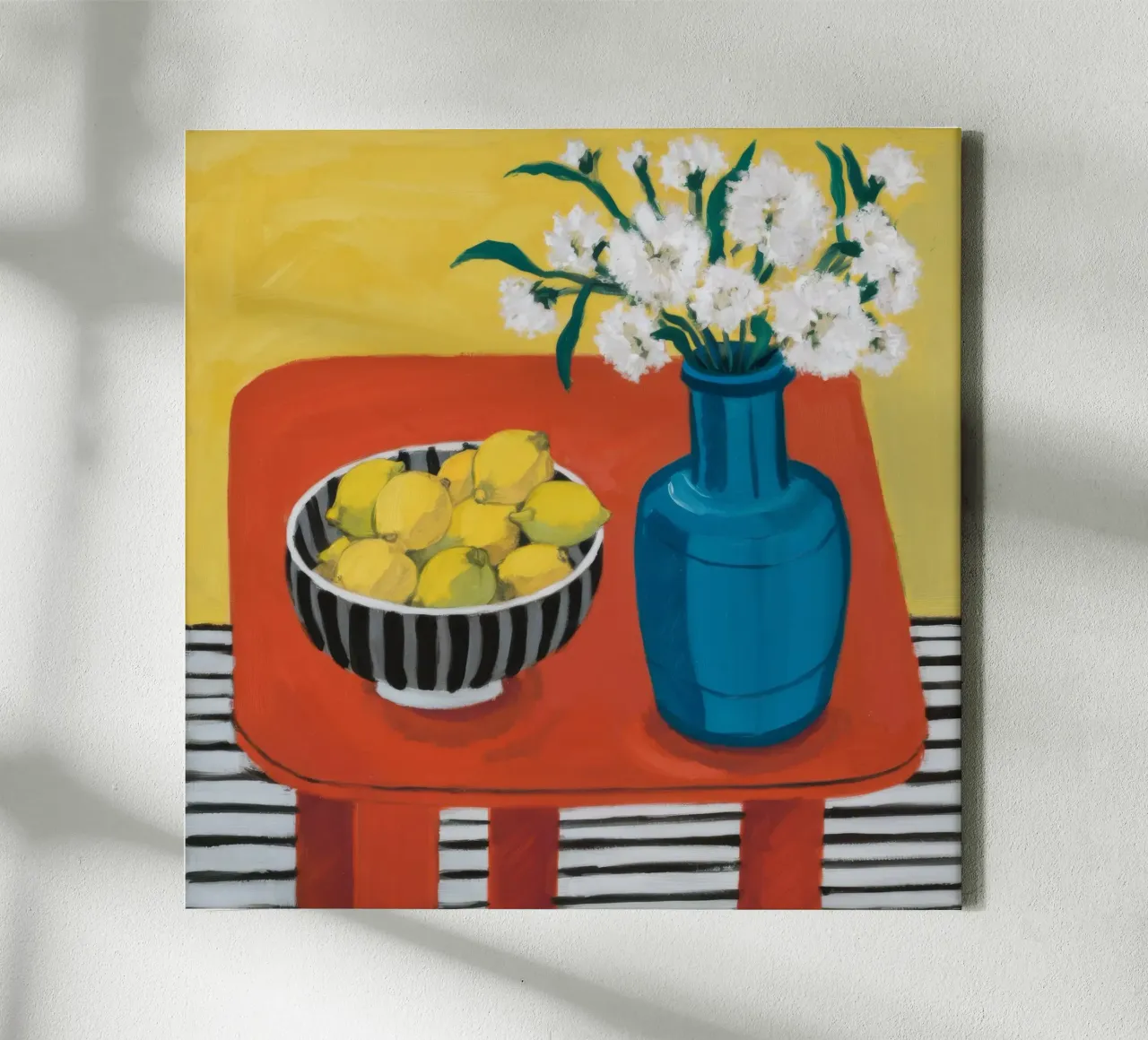 Ruby Table Stillness canvas by Dawn Light