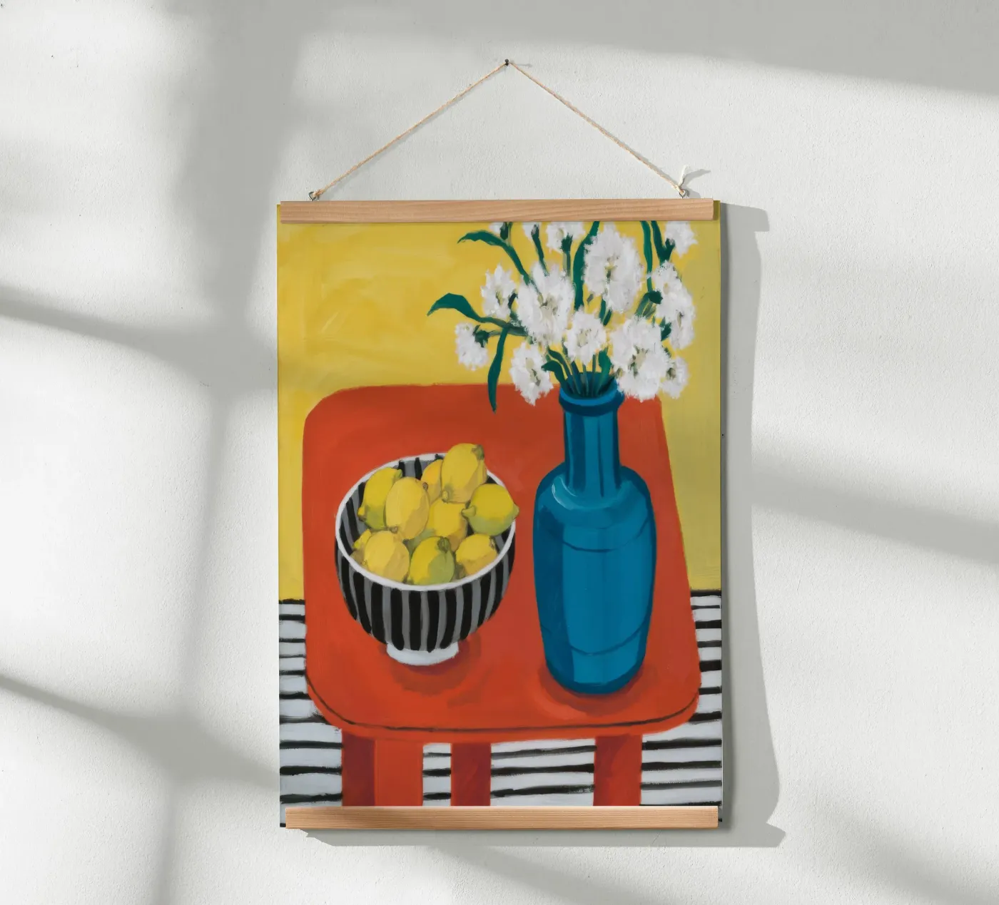 Ruby Table Stillness Poster von Dawn Light