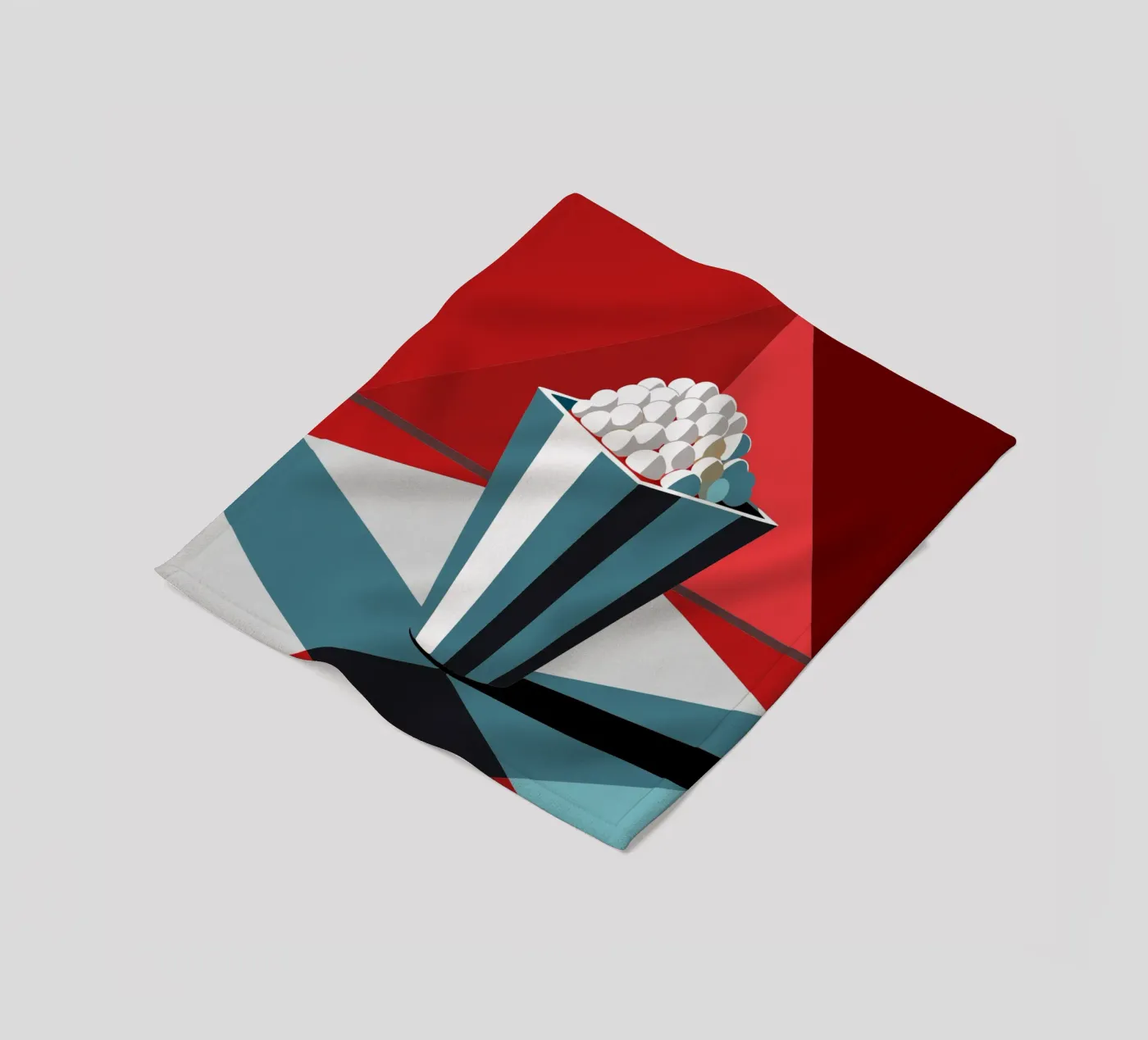 popcorn vector Fleecedecke von zaidza