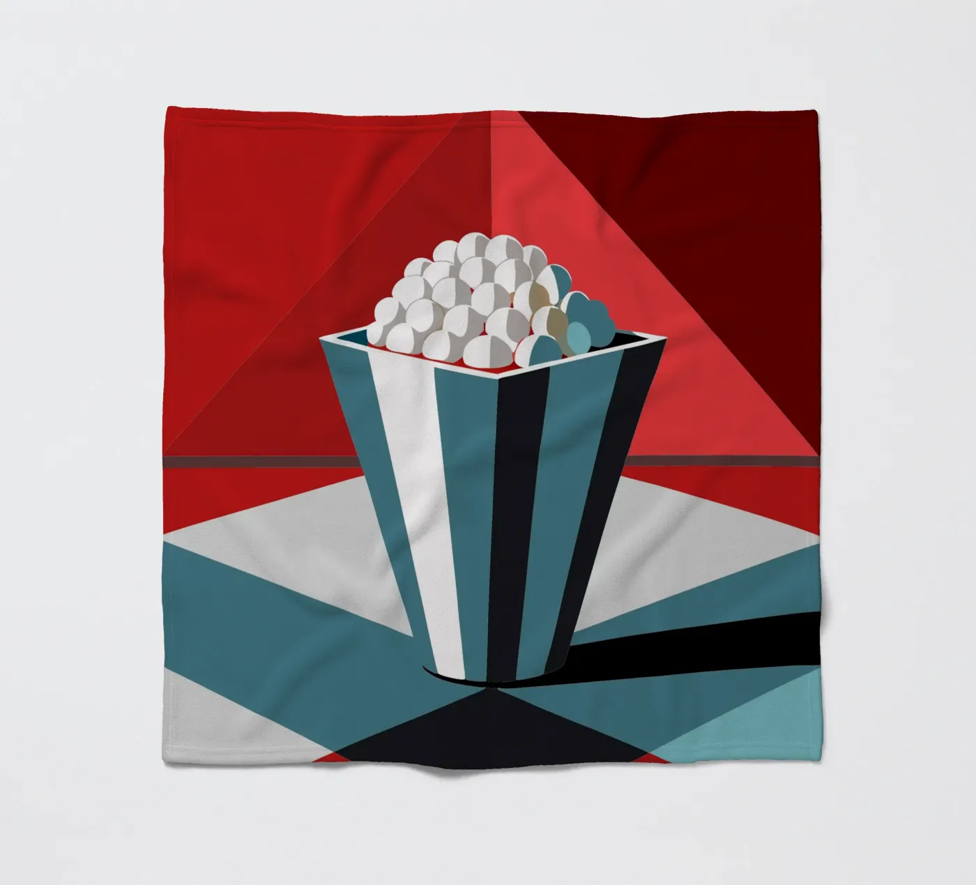 popcorn vector Fleecedecke von zaidza