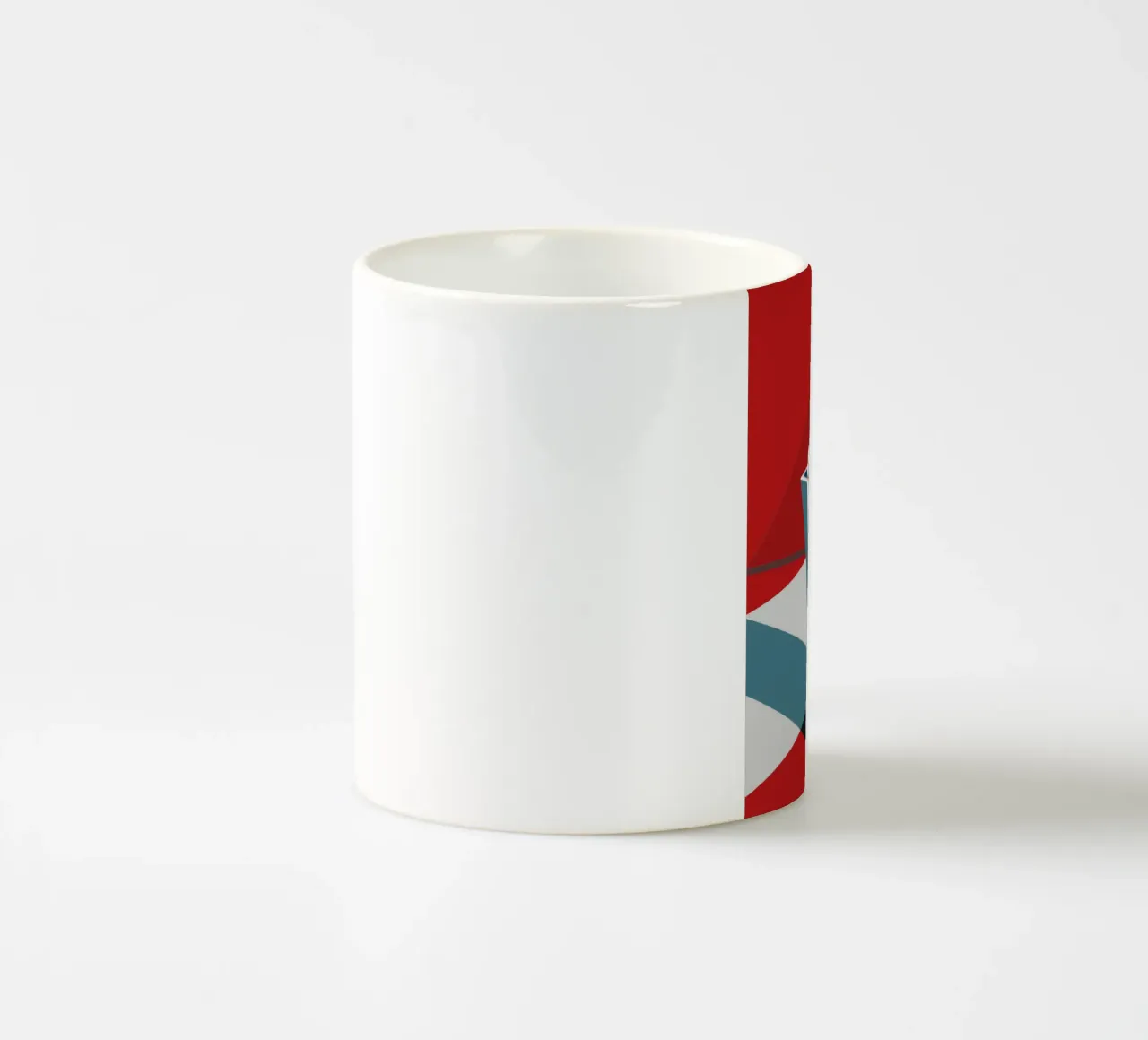 vettore popcorn tazza in ceramica da zaidza