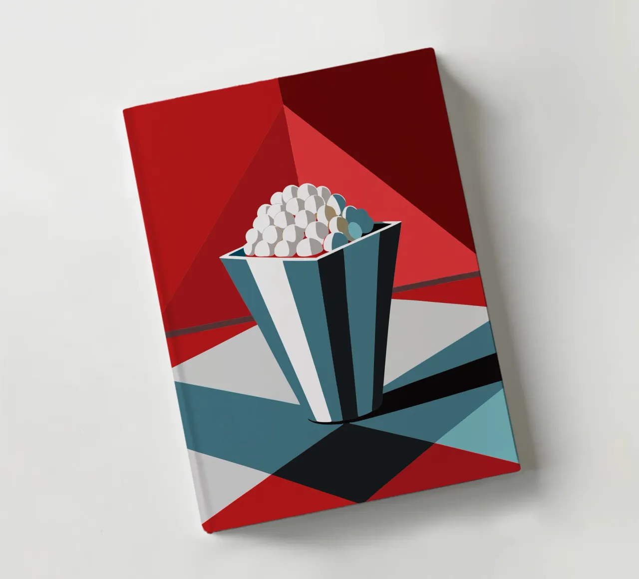 popcorn vector notebook by zaidza