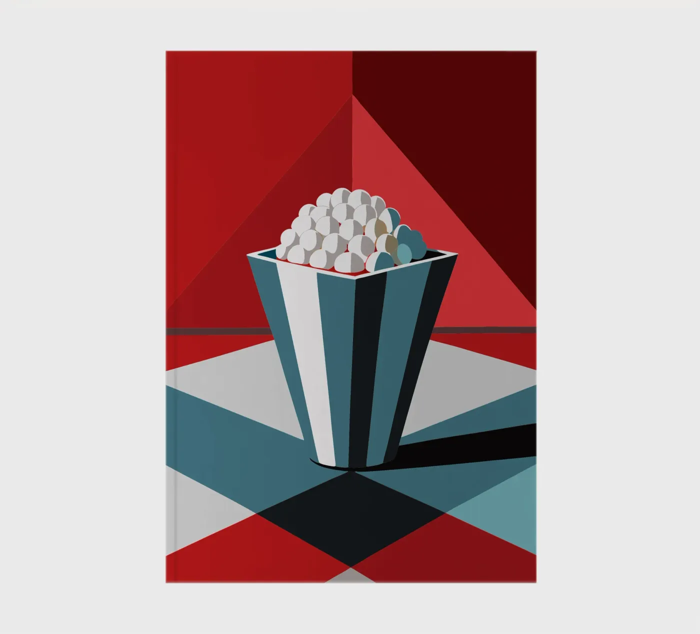 popcorn vector notebook by zaidza