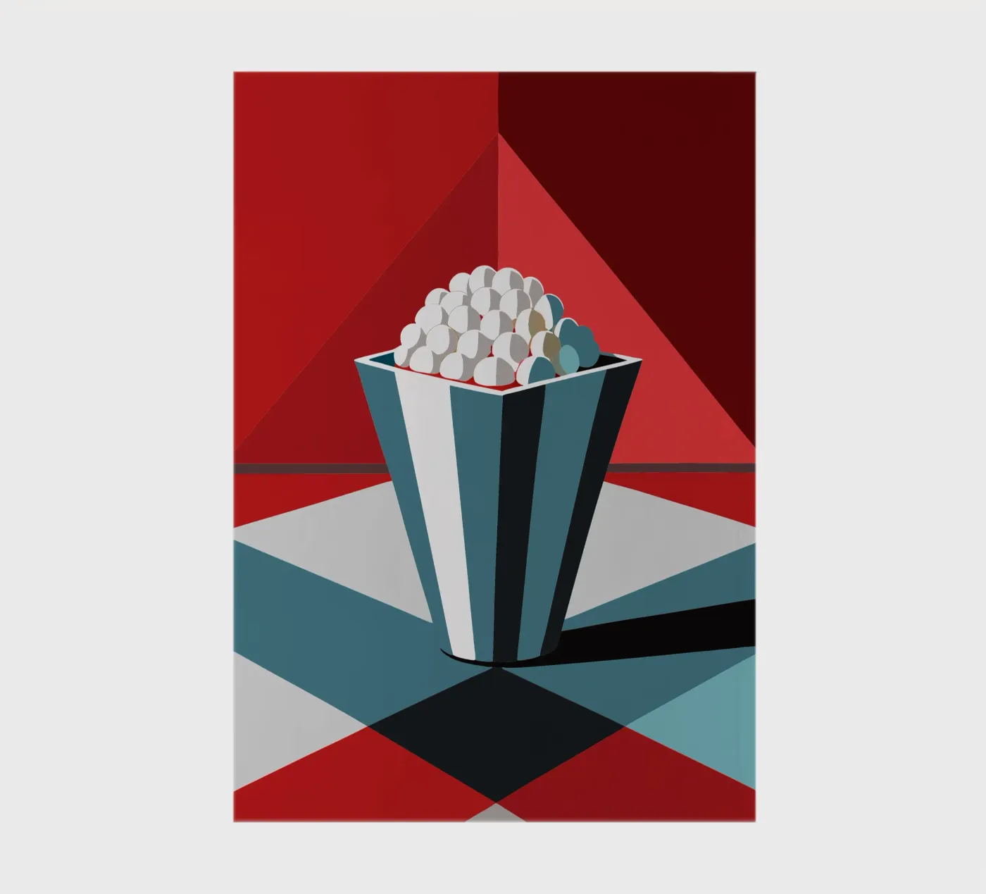 popcorn vector notebook by zaidza