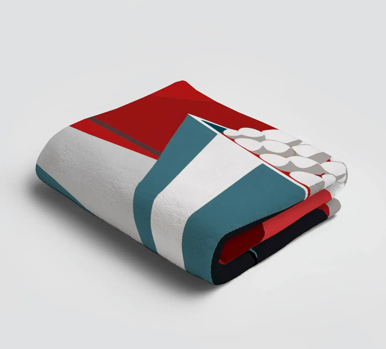 popcorn vector towel by zaidza