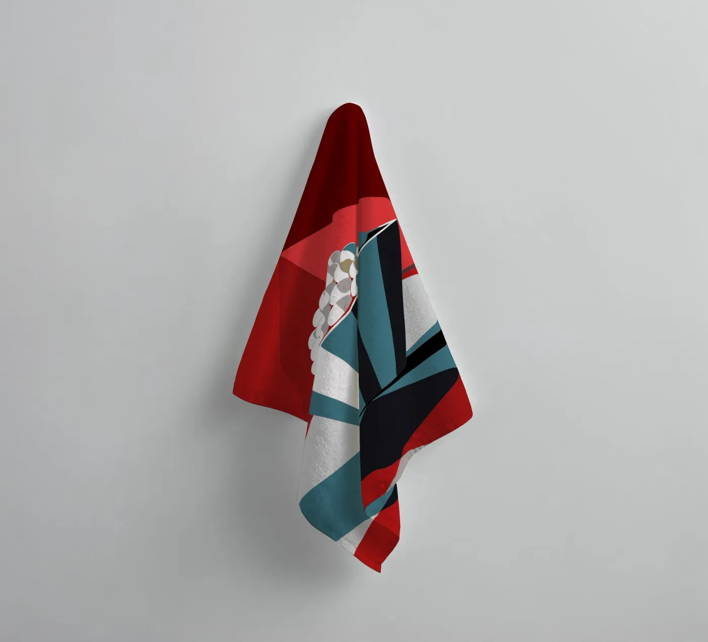 popcorn vector badhanddoek van zaidza