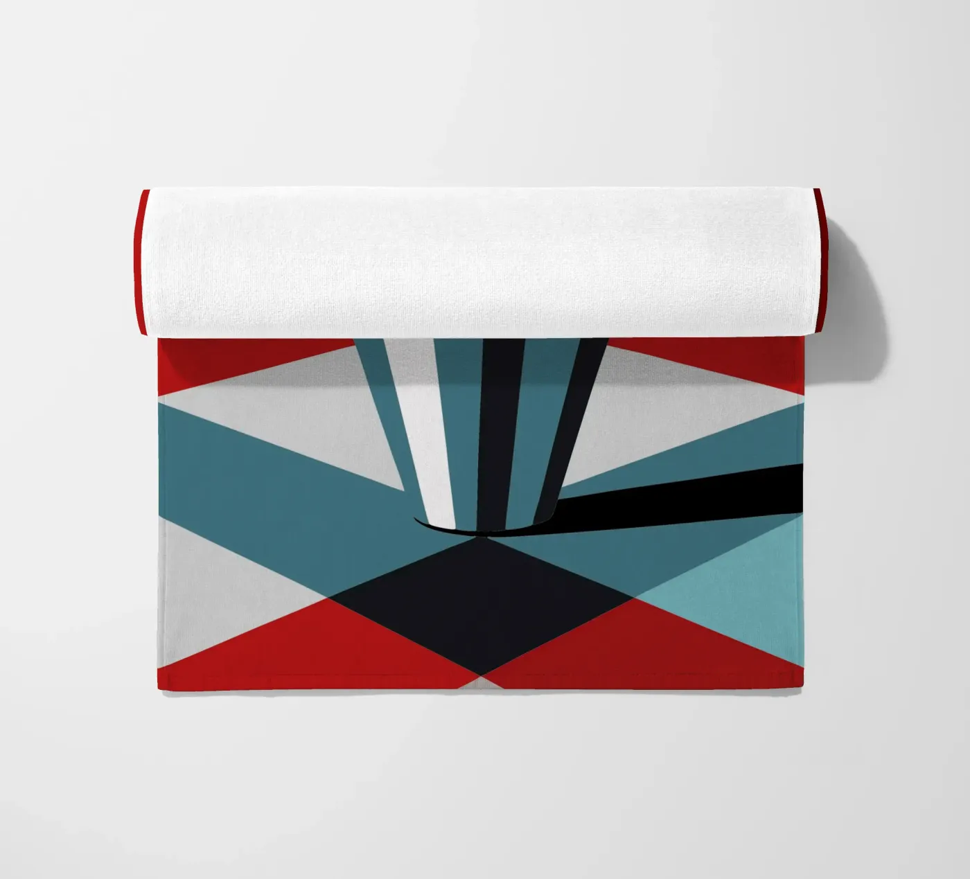 popcorn vector beach towel by zaidza