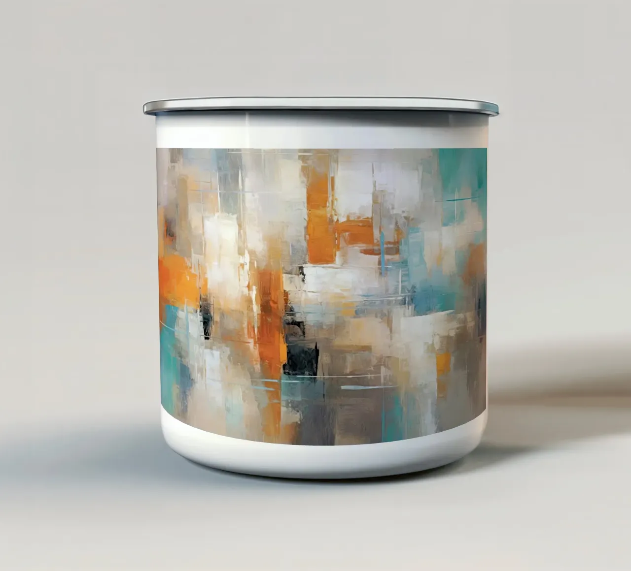 Arte da parete di Imagine tazza in smalto da Imagine