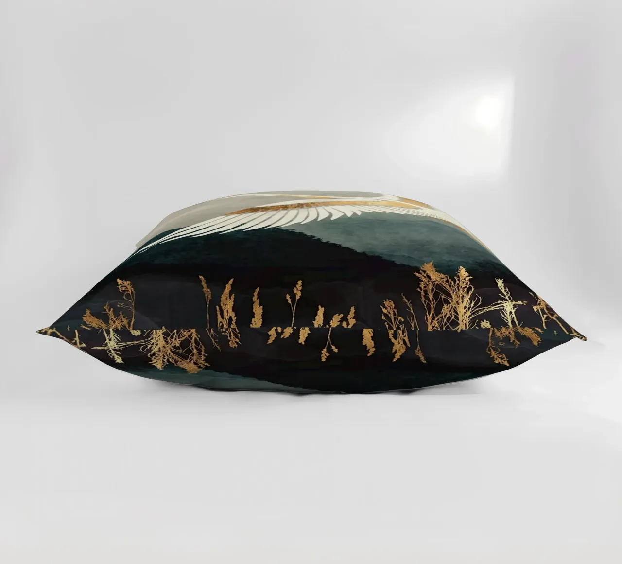 Elegant Flight decorative cushion by BirdShop