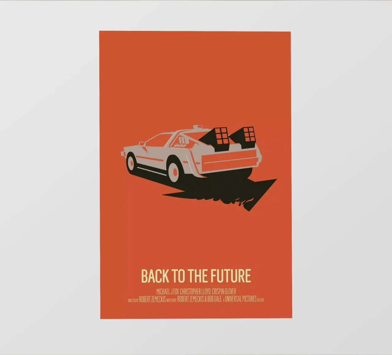Back to the Future 2 telo in pvc da Bruno Morphet